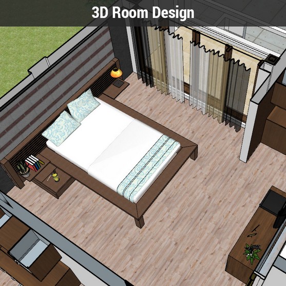 3D Bedroom Design Training