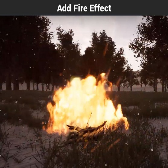 Add Fire Effect Add Fire Effect