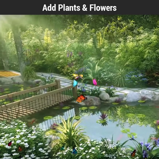 Add Plants & Flowers