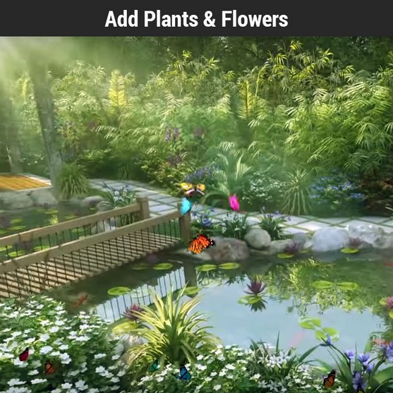 Add Plants & Flowers Add Plants & Flowers