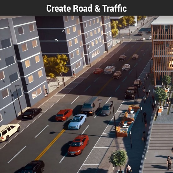 Create Road & Traffic