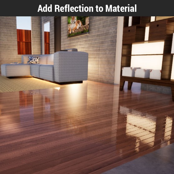 Add Reflection to Material