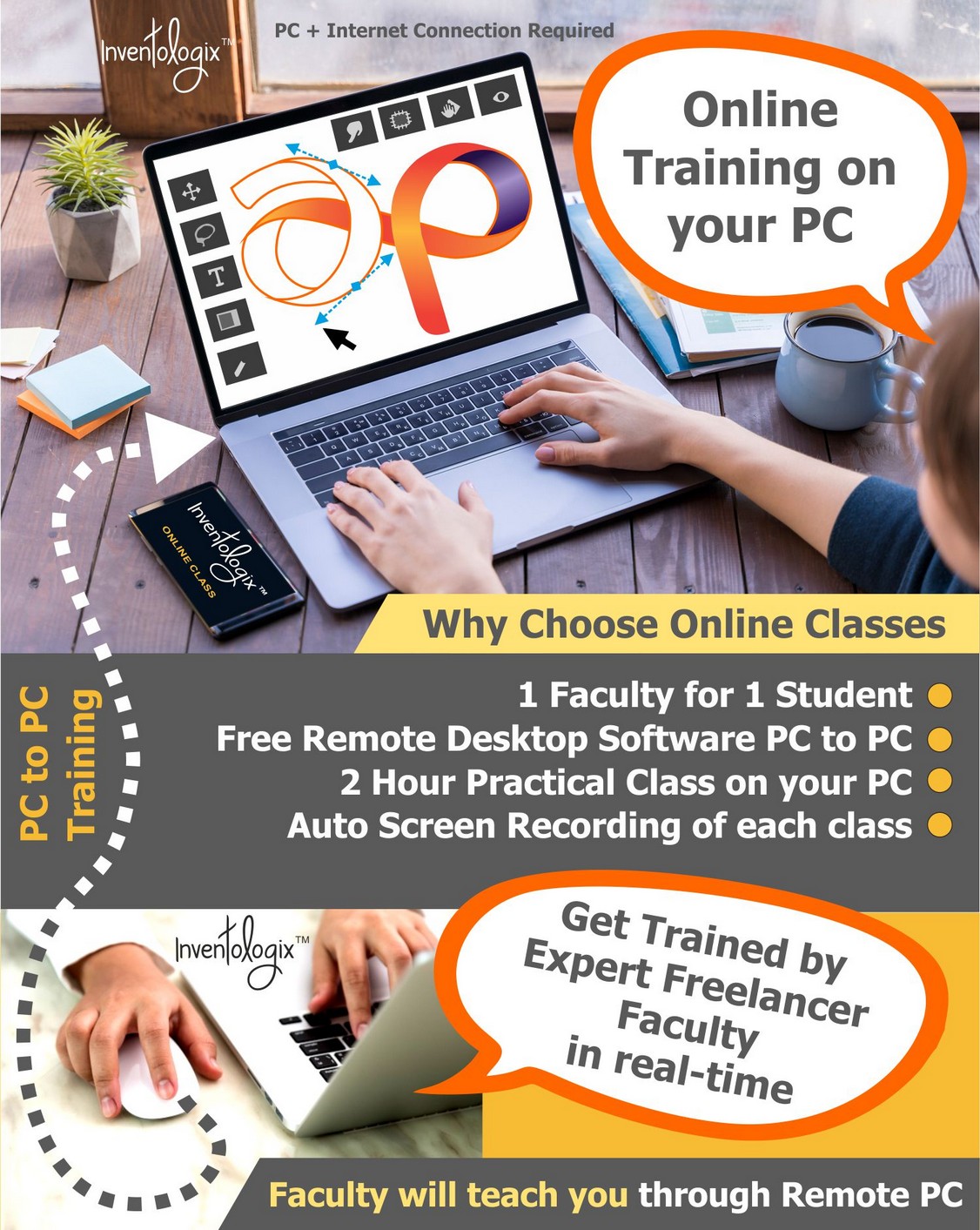 Online Freelance Training Classes at Inventologix
