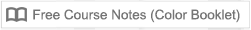 Free Course Notes Booklet Free Course Notes Booklet
